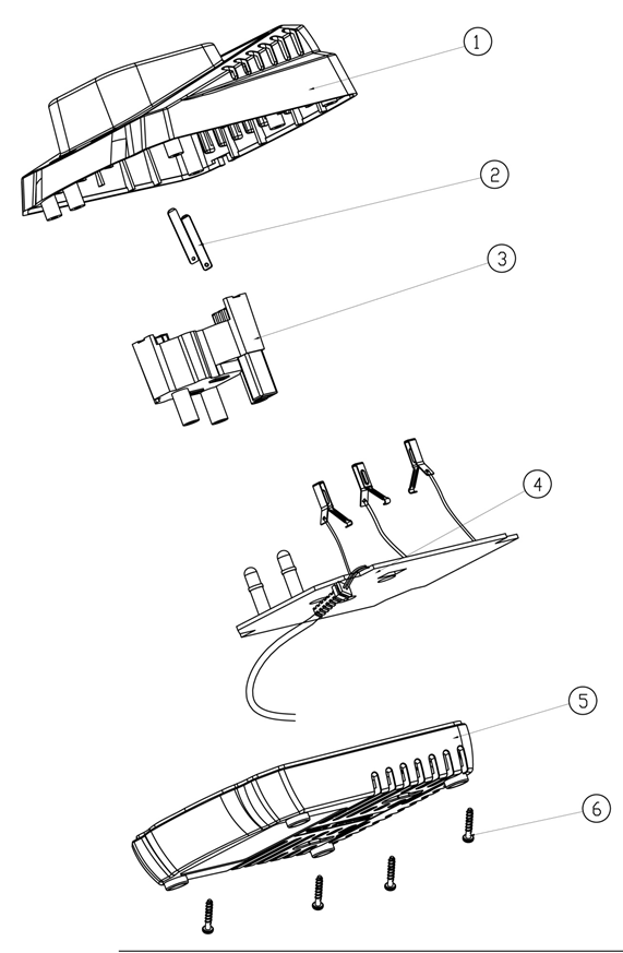 ЗУБР М1, 10.8-12 В, зарядное устройство для Li-Ion АКБ (БЗУ-10.8-12 М1) - разборная схема